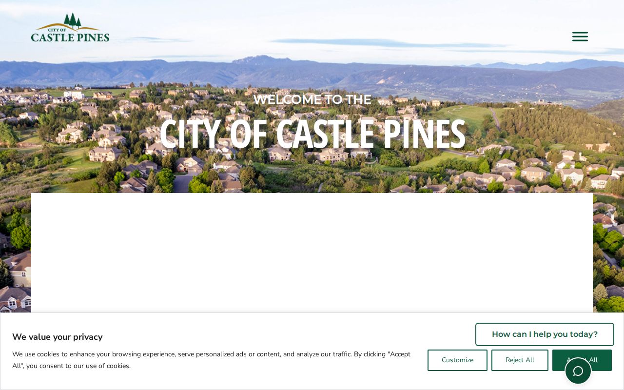 Castle Pines city office contact and municipal court navigation